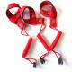 Jobe Emergency Red TPU Coil Cord 1.4 Meter Extending With Soft Wrist Strap