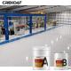 Seamless Water Based Epoxy Floor Coating Resistance To Chemicals Oils Stains