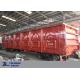 60t Pay Load Railway Open Top Wagon For Ordinary Goods UIC Standard
