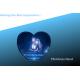 CRYSTAL HEART/3D CRYSTAL HEART/crystal 3d award/3d crystal award/crystal heart award