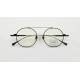 Vintage Oversized Round Optical Eyeglasses Titanium frame Creative Designer Full Rim with Patterns Old School Style