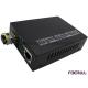 Gigabit SFP Ethernet Fiber Media Converter With LC Single Fiber Optical Transceiver
