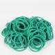 Green Fluor Rubber High Temp O Rings FKM For Fuel Injection Systems