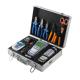 SM MM OM3 Fiber Optic Tool Kits With Fiber Cleaver