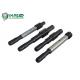 T45 T51 Threaded Drill Bit Adapter Rock Drilling Black Color For COP 1840 Ex