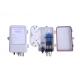 1*4 PLC Outdoor Fiber cable distribution box for SC Fiber Pigtail