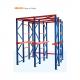 Blue Color Drive In Pallet Rack Easy Assembling With Adjustable Structure