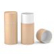 Eco Friendly Kraft Paper Tube Packaging / Paper Cylinder Container Disposable