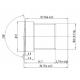 1/2.5 2.8mm  wide angle S mount lens  , HFOV 121 degree, F2.6 good for Aptina MT9P031,S02812512126