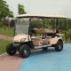 ODM 6 Seater Legal Street Electric Golf Cart With Lithium Battery And Off-Road Tires And Rear Foldable Seat