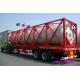 High Strength Stainless Steel 40ft ISO Liquid Tank Container For Chemical Shipping