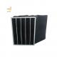 Spray Booth Ventilation Activated Carbon Pocket Air Filter For Clean Room Fan Filter Unit
