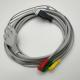 Colin 3 Lead ECG Cables And Leadwires For ECG Machine High Performance
