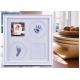 Eco Friendly Baby Hand and Footprint Photo Frame Ink Pad Kit For Newborn Baby