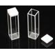 Instruments Transparent Fluorometer Cuvette High Precision Without Bubble Gas Line