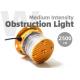 OM2K Medium Intensity Obstruction Light Led Anti UV Excellent Heat Dissipation