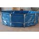 4m Diameter Foldable PVC Tarpaulin Tilapia Fish Farming Tank Collapsible Fish Tank