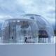 Tourism PC Bubble Geodesic Dome Tent For Catering Leisure