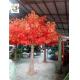 UVG decorative autumn artificial red maple tree for home garden decoration GRE046