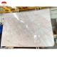 Custom White Onyx Marble Matt Finish Modern Luxury Round Dining Table with Red Veins