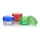 Customized Color Face Cream Jar 15ml PET Plastic Jar for Empty Cosmetic Jar