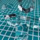 Transparent Acrylic Swimming Pool Clear Sample Panels For Outdoor Villa Pools