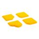 Best Selling 4pcs Yellow Caulking Wiper Sealant Wiper Silicone Sealant Wiper