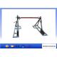 Integrated Disc Tension Brake Cable Reel Drum Stand 50kn Capacity