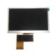 800x480 LVDS High Brightness LCD Display TFT 5.0 Inch Industrial 100 Nits