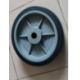 Roller Bearing Thermoplastic Rubber Casters Wheel On Poly Core