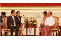 China's Top Political Advisor Meets Myanmar's New President