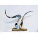 OEM Beautiful Polished Stainless Steel Sculpture For Interior Decoration