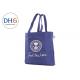 Elegant Line Canvas Personalized Totes Eco Friendly Soft Luster Cloth High Hygroscopicity