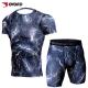 Gym Custom Rash Vests Non Harmful Chemical Material Odor Resistant