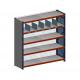 Durable Long Span Shelving ASRS Racking System For Small Parts