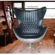 Aluminium Rivited Back Aviator Egg Chair Hand Crafted Hotel chair