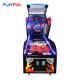 Coin operated basketball game with video screen electronic MVP basketball machine