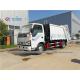 ISUZU 5 Tons Garbage Compactor Truck For Waste Management