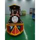Thomas Small trackless  sightseeing train Speed 28km/h FRP Motor Power 3KW