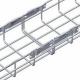 SS Wire Mesh Cable Tray Grid / Linear Type size Customized