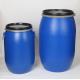 Full Size Chemical HDPE Drums Plastic Round Drums Corrosion Resistant