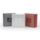 Beautiful Gift Perfume Paper Box Packaging With Hot Stamping , White Black Red