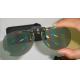 White 3D Cinema Fireworks Glasses Damage Resistance 0.06mm Lense