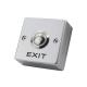 European Standard SPST Push Button To Exit , 53 * 53mm Door Release Push Button Zinc Alloy Panel