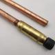 Diameter 8mm-20mm Copper Clad Earth Rod Threaded With Driving Heads