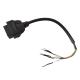 ODM Practical Motorcycle OBD Cable 12W-24W For Trucks Diagnostic