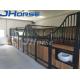 Sliding Door Bamboo Infilled Horse Stable Box Hot Dipped Galvanized