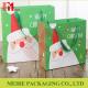 Christmas Santa Claus Handle Paper Gift Bag Cookie Candy Bag Xmas Party Festival