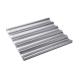 5 slotted aluminum french  bread baking pan non-stick baguette baking tray for bar or bakery or restaurant