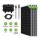 Mono Solar Power Panel Kit PV Inverter Off Grid 5Kw With MPPT Controller